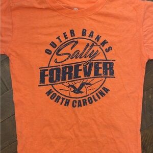 Kids Orange Tee - Outer Banks Design